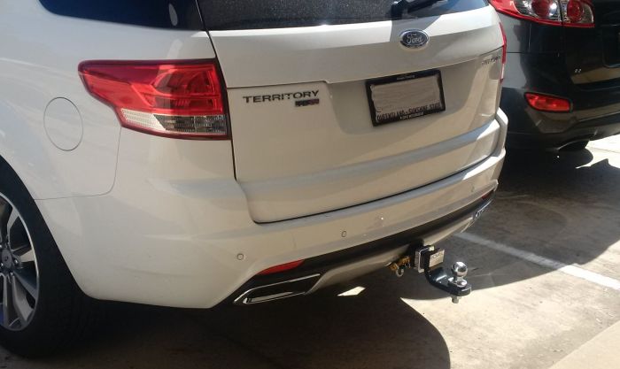 Ford territory deals factory towbar